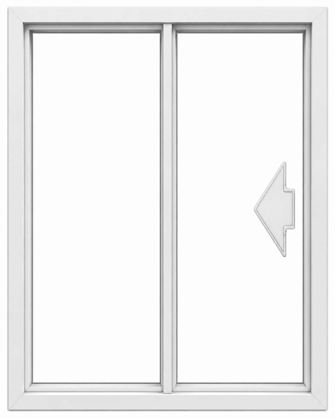 2 Lite Patio Slider