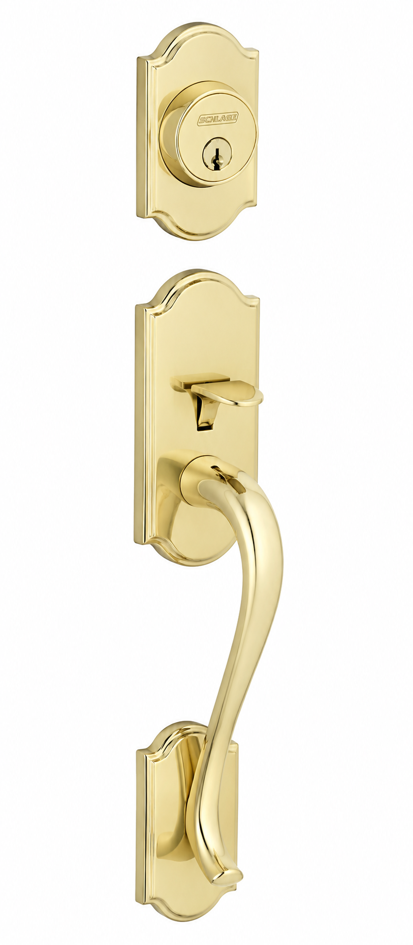 Legacy Steel Camelot Lockset